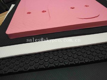 Anti Slip EVA Foam Sheet , EVA Shoe Sole Foam Sheet With Different Pattern Skid Resistance