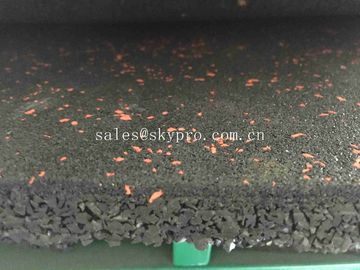 High Density EPDM Rubber Paver Mat / Rubber Gym Flooring For Cross Fit Fitness Center