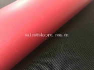 Solution Dyed Red Coating Waterproof Oxford Fabric For Bag And Luggage