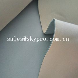 ضد آب 2.5mm پارچه نئوپرن رول دو طرف دو طرفه سفید پارچه lycra سیاه و سفید