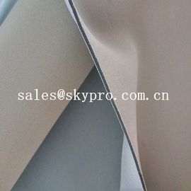 ضد آب 2.5mm پارچه نئوپرن رول دو طرف دو طرفه سفید پارچه lycra سیاه و سفید