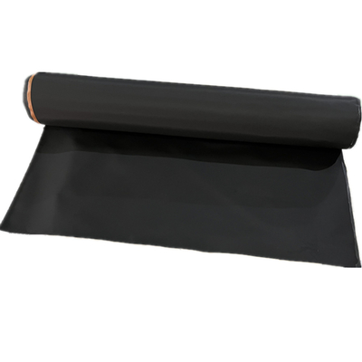 پارچه نیلونی پوشیده با هیپالون سیاه 500D مات CSM هیپالون برای کوله پشتی 1.0mm ضخامت