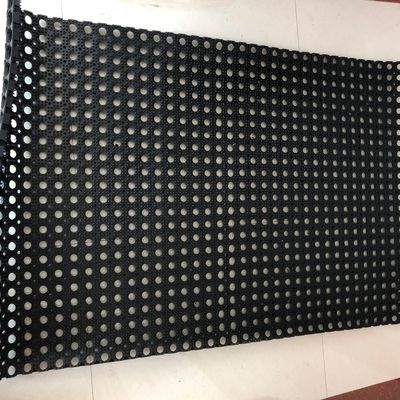 Wholesale Rubber Safety Mat with Drainage Holes 90x150cm 8mm Thickness Waterproof Anti Fatigue Kitchen Flooring