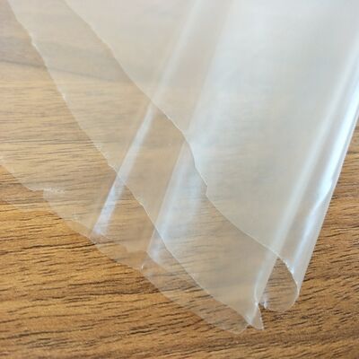 0.015mm Super Thin Soft Waterproof TPU Film Polyurethane ورق پلاستیکی برای لباس های بارانی و تشک های پزشکی
