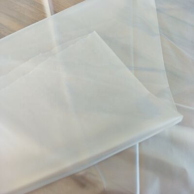 0.015mm Super Thin Soft Waterproof TPU Film Polyurethane ورق پلاستیکی برای لباس های بارانی و تشک های پزشکی