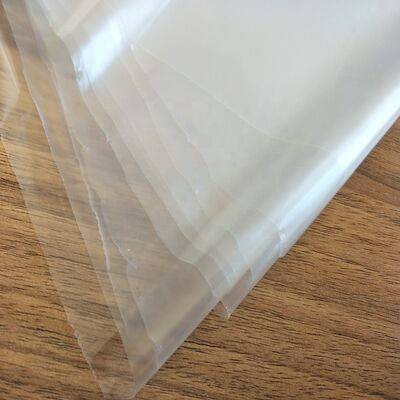 0.015mm Super Thin Soft Waterproof TPU Film Polyurethane ورق پلاستیکی برای لباس های بارانی و تشک های پزشکی