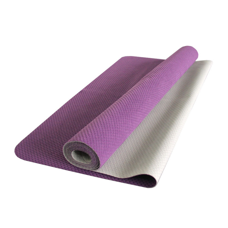 چگالی بالا Latex Travel Foldable Yoga Mat Eco Friendly